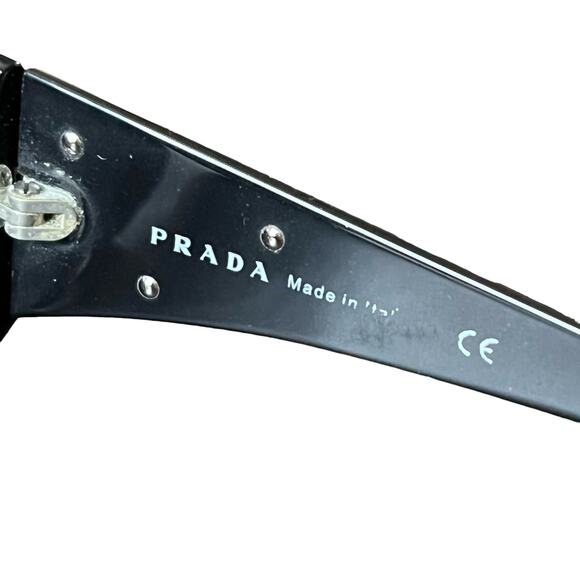 Prada Black Sunglasses SPR16L 1AB-1A1 - Picture 13 of 15